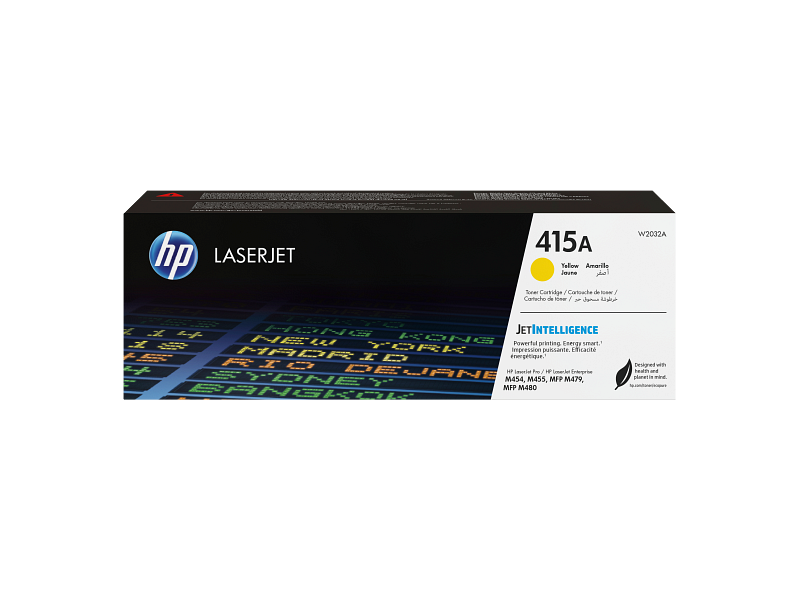 HP 415A Yellow Toner Cartridge W2032A W2032-00901c EMEA