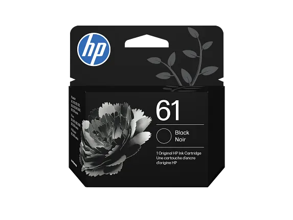 HP® 61 Black Printer Ink Cartridge (CH561WN#140)