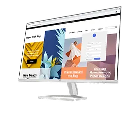 HP Series 5 27 inch FHD White Monitor  - 527sw