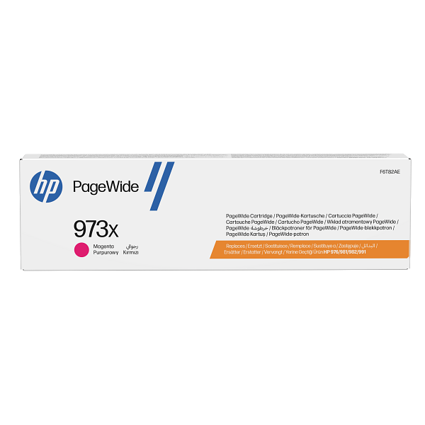 HP 973X Magenta EMEA PageWide Cartridge F6T82AE