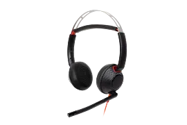 Poly Blackwire 5220 Stereo USB-C Headset +3.5mm Plug +USB-C/A Adapter