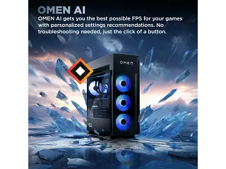 OMEN MAX 45L Gaming DT PC, Windows 11 Pro, AMD Ryzen™ 9, 64GB RAM