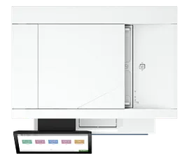HP LaserJet Enterprise Flow MFP 6600zfw Printer, AI-Capable