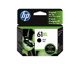 HP 61XL High Yield Black Original Ink Cartridge, CH563WN#140