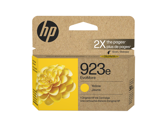Photos - Ink & Toner Cartridge HP 923e EvoMore Yellow Original Ink Cartridge, 4K0T6LN 4K0T6LN