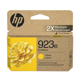 HP 923e EvoMore Yellow Original Ink Cartridge, 4K0T6LN