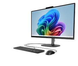 HP OmniStudio All-in-One Desktop Next Gen AI 27-cw0566m PC, Windows 11 Home, 27", AMD Ryzen™ AI 5, 16GB RAM, 512GB SSD, FHD, Jet black