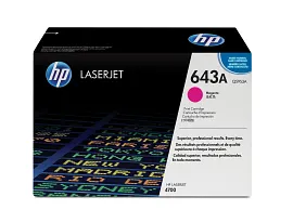 HP 643A Magenta Original LaserJet Toner Cartridge, Q5953A