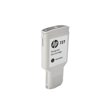 HP 727 fotó fekete tintapatron eredeti F9J79A T920 T930 T1500 T1530 T2500 T2530 300 ml