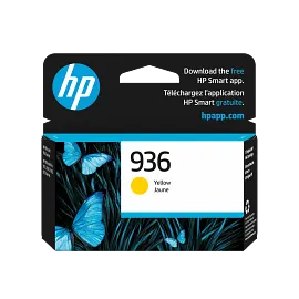 HP 936 Yellow Original Ink Cartridge, 4S6V1LN