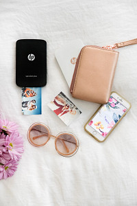 HP Sprocket Gold Wallet Case