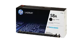 HP 58A Black Original LaserJet Toner Cartridge, CF258A