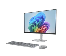 HP OmniStudio X All-in-One 27-cs1065t Desktop PC, Windows 11 Home, 27", Intel® Core™ Ultra 7, RAM, 1TB SSD, FHD, Meteor silver