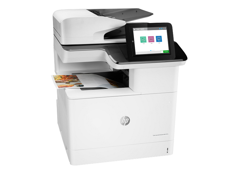 HP Color LaserJet Enterprise MFP M776dn_Product__Product Only_Right facing