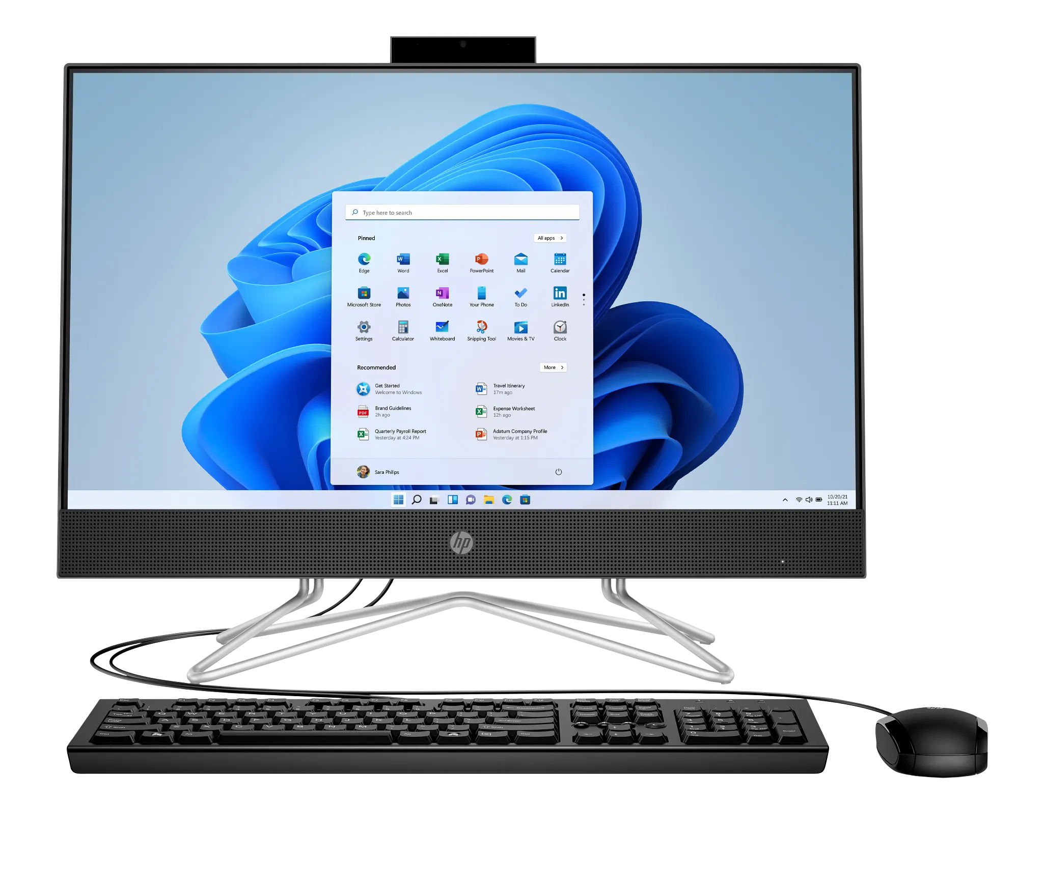 送料無料HP 24 オールインワン PC インテル Core i3-1115G4 4GB RAM 256GB SSD スノーホワイト Windows 11 Home 24-df1023w並行輸入 HP All-in-One 24-df1036xt PC, 23.8\