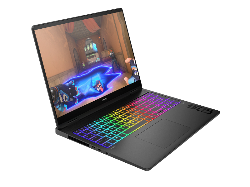 25C1 OMEN MAX 16 Gaming Laptop PC Shadow Black NT nonFPR RGB per key BD1 D1 Valorant Screen Core Set FrontRight