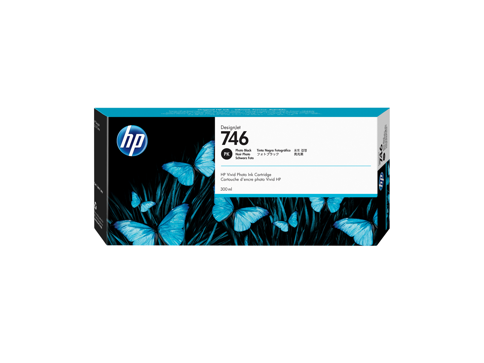 Tinta HP 746 P2V82A Photo Black original de 300 ml