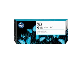 HP 746 300-ml Photo Black DesignJet Ink Cartridge, P2V82A