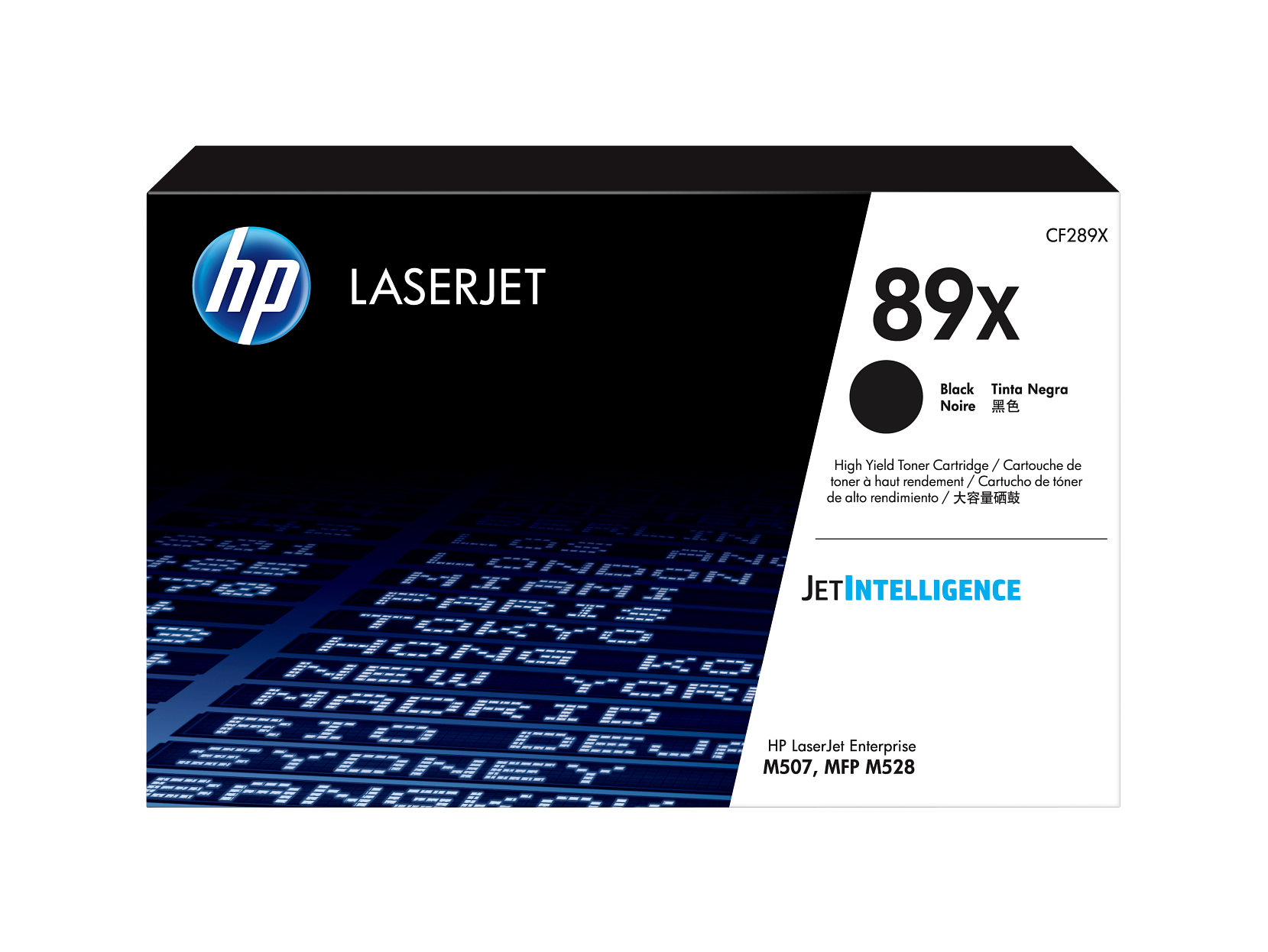 HP 89X Original LaserJet Tonerkassette Schwarz mit hoher Kapazität, ~10.000 Seiten, CF289X - Bild 1 von 8