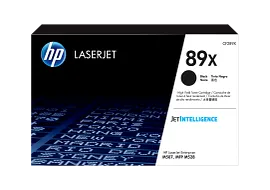 HP 89X High Yield Black Original LaserJet Toner Cartridge, CF289X