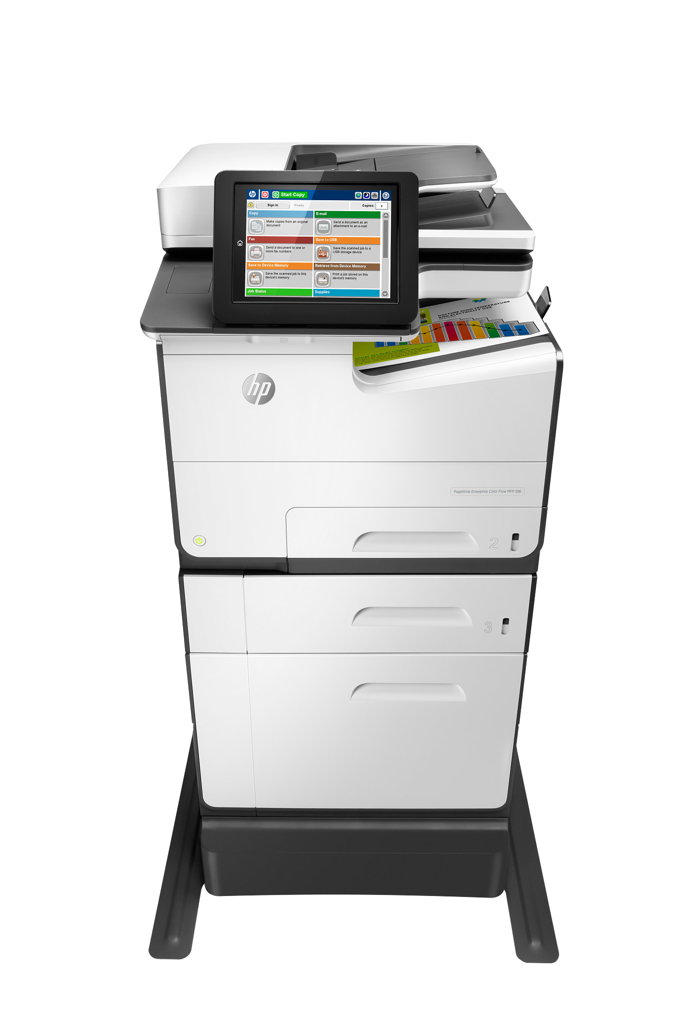 HP PageWide Enterprise Color MFP 586 series - Setup and User