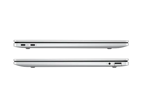 HP OmniBook 5 Laptop Next Gen AI 14-he0017nr 14", Windows 11 Home, Snapdragon® X, 16GB RAM, 256GB SSD, 2K, Glacier silver