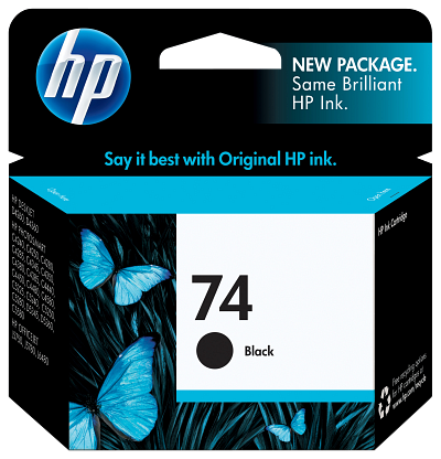 HP 74 Black Original Ink Cartridge