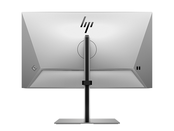 HP Series 7 Pro 23.8 Inch FHD Monitor-724pf PikeSilver CoreSet Rear WhiteBg