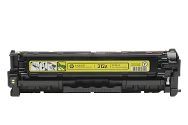 HP 312A Yellow Original LaserJet Toner Cartridge, CF382A