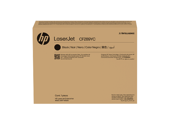 HP CF289YC - Toner LaserJet authentique extra grande capacité authentique, noir contractuel