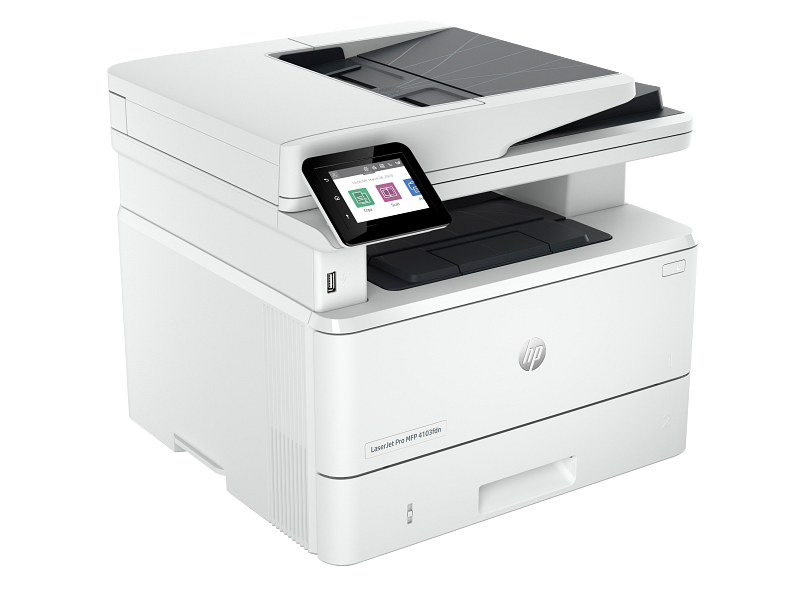 HP LaserJet 4103fdn - Prednji prikaz