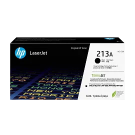 HP 213A Black Original LaserJet Toner Cartridge, W2130A