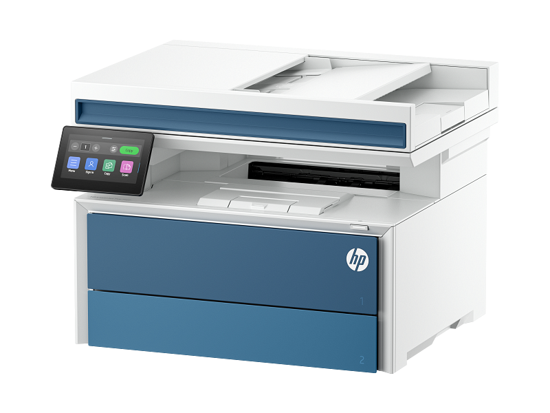 HP LaserJet Pro MFP 4110 Printer series_Product_Atmosphere blue_Product Only_Left facing
