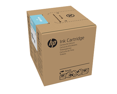 HP 872 3-liter Light Cyan Latex Ink Cartridge