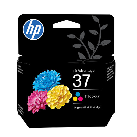 HP 7FP44AE 37 háromszínű eredeti tintapatron DeskJet Ink Advantage Ultra 5120, 5820 series