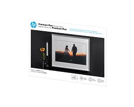 HP Premium Plus Photo Paper, Glossy, 80 lb, 11 x 17 in. (279 x 432 mm), 25 sheets CV065A