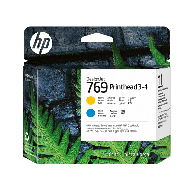 HP 769 Cyan/Yellow 3-4 DesignJet Printhead