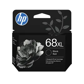 HP 68e EvoMore Black Original Ink Cartridge, 7FP22TN