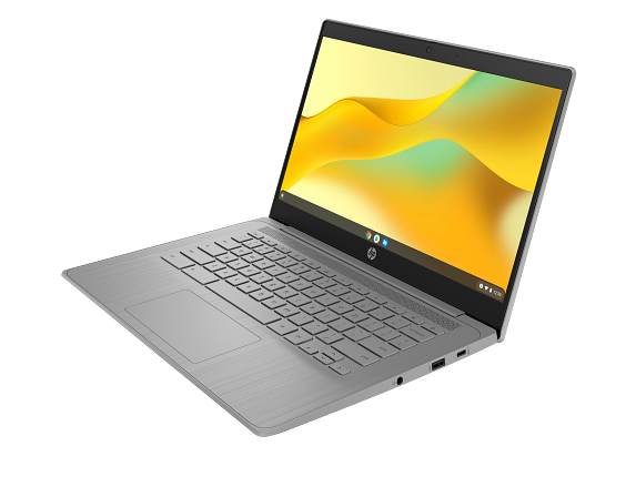 HP Chromebook Laptop Computer 14" HD Intel Celeron 4 GB memory; 64 GB eMMC - Afbeelding 2 van 10