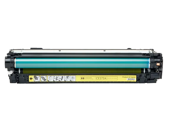 HP Laser Toner Cartridges and Kits, HP 650A Yellow Original LaserJet Toner Cartridge, CE272A