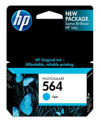HP 564 Cyan Original Ink Cartridge