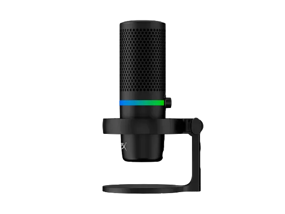 HyperX Microphones, HyperX DuoCast - USB Microphone - RGB Lighting - Black