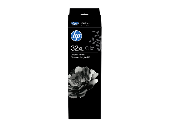 Photos - Ink & Toner Cartridge HP 32XL 135-ml Black Original Ink Bottle, 1VV24AN 1VV24AN