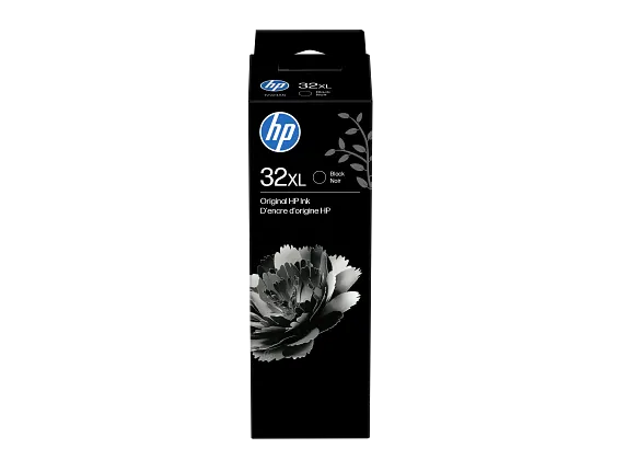 HP 32XL 135-ml Black Original Ink Bottle, 1VV24AN
