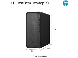 HP OmniDesk Desktop M02-0085m PC, Windows 11 Home, AMD Ryzen™ 7