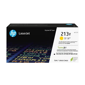 HP 213Y Extra High Yield Yellow LaserJet Toner Cartridge, W2132Y