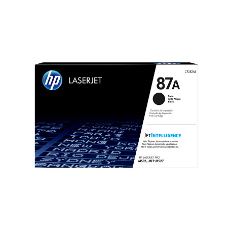 HP 87A CF287A fekete eredeti LaserJet M501 M506 M527 tonerkazetta (9000 old.)