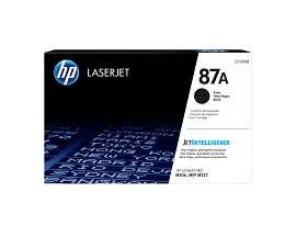 HP 87A Black Original LaserJet Toner Cartridge, CF287A