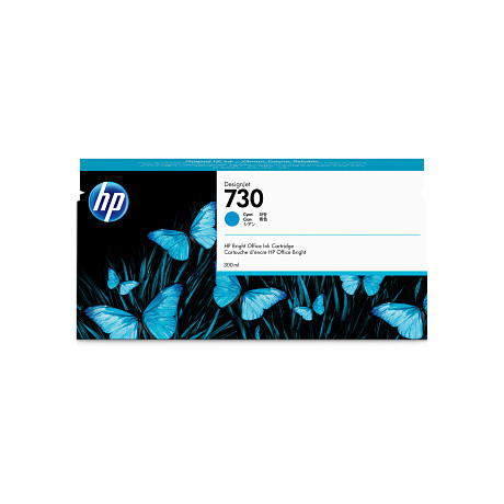 HP 730 P2V68A 300 ml ciánkék tintapatron eredeti T1700