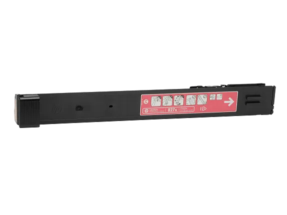 Series 2 of 9 HP Laser Toner Cartridges and Kits, HP 827A Magenta Original LaserJet Toner Cartridge, CF303A